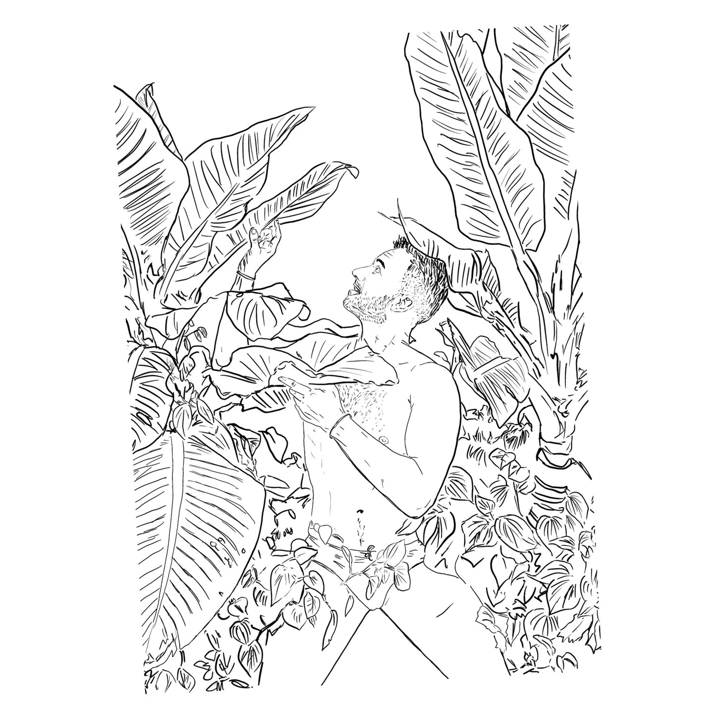 Takemeback - Influencer colouring-in book