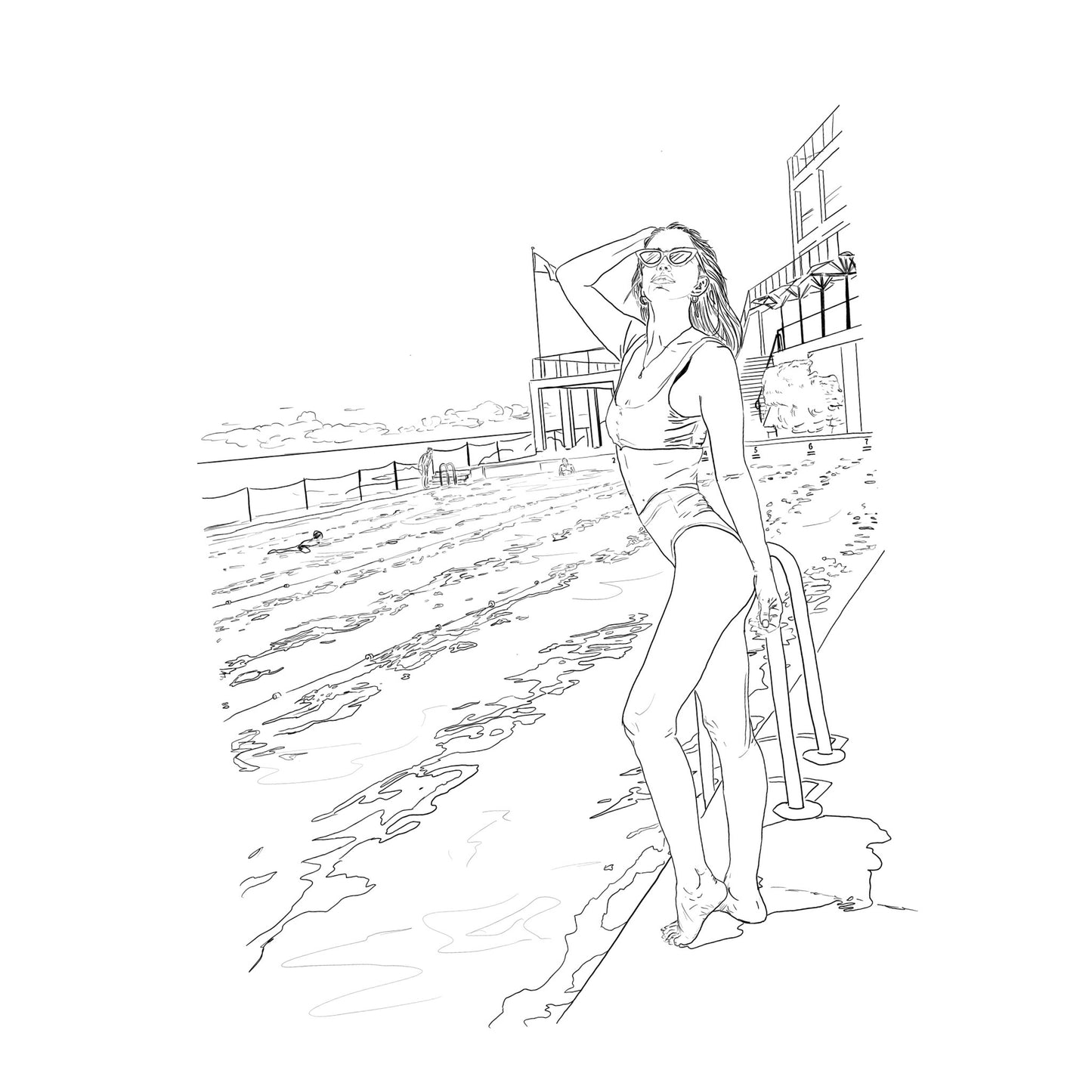 Takemeback - Influencer colouring-in book