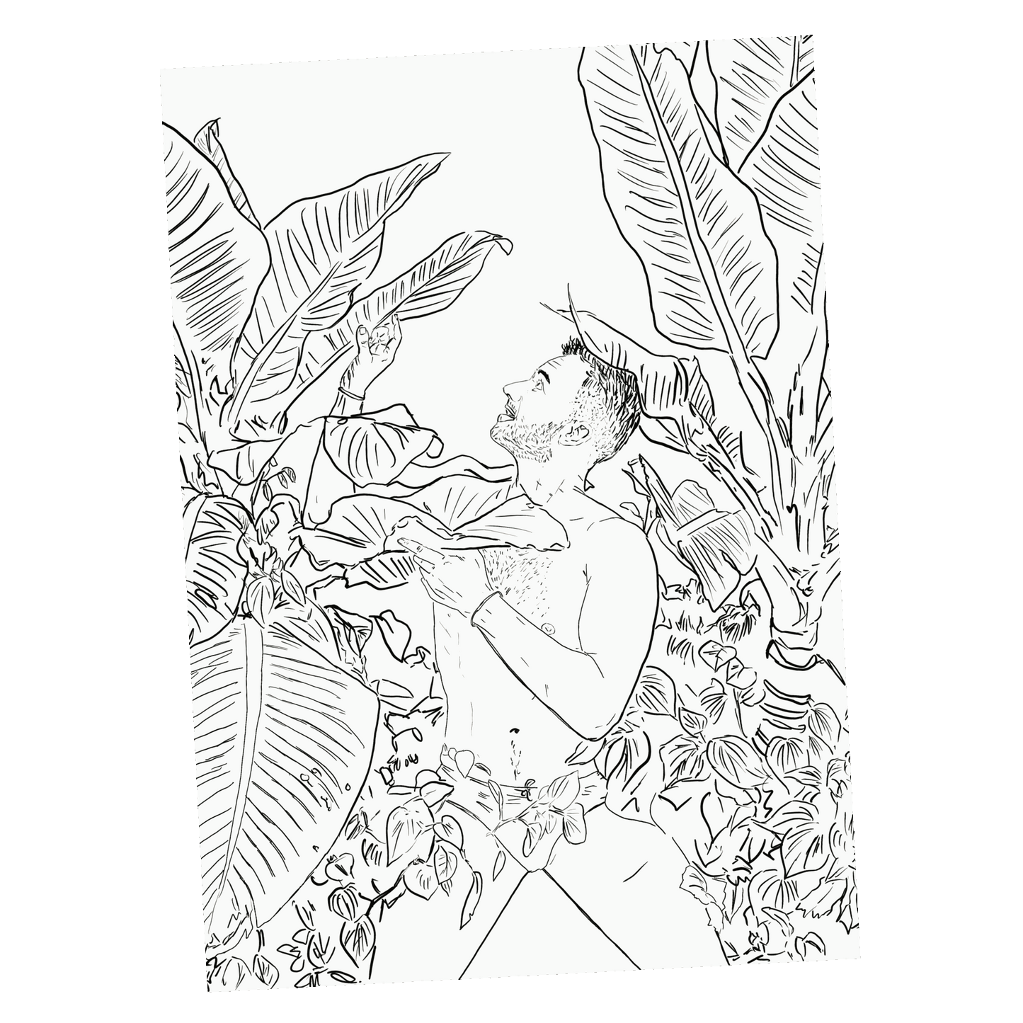 Takemeback - Influencer colouring-in book